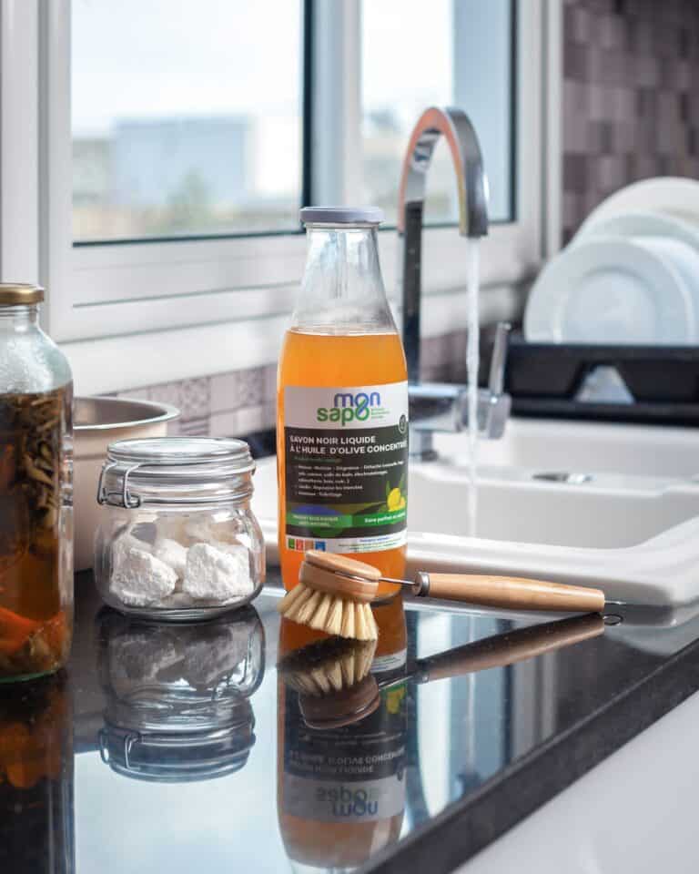 Alternatives de liquide vaisselle commercial