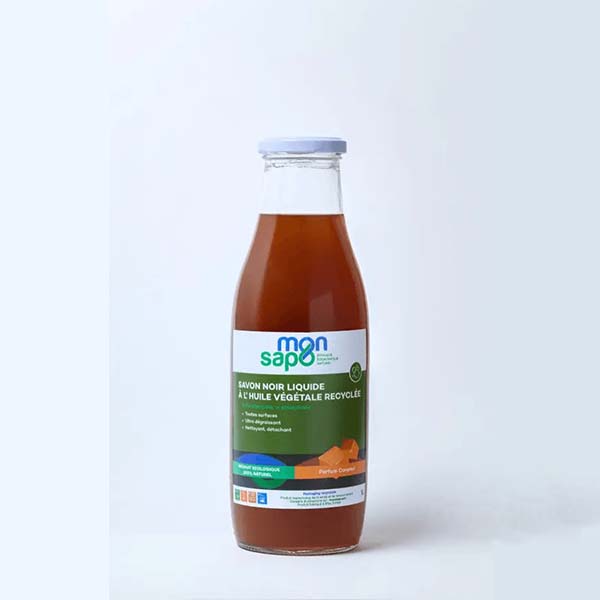 savon noir liquide au caramel